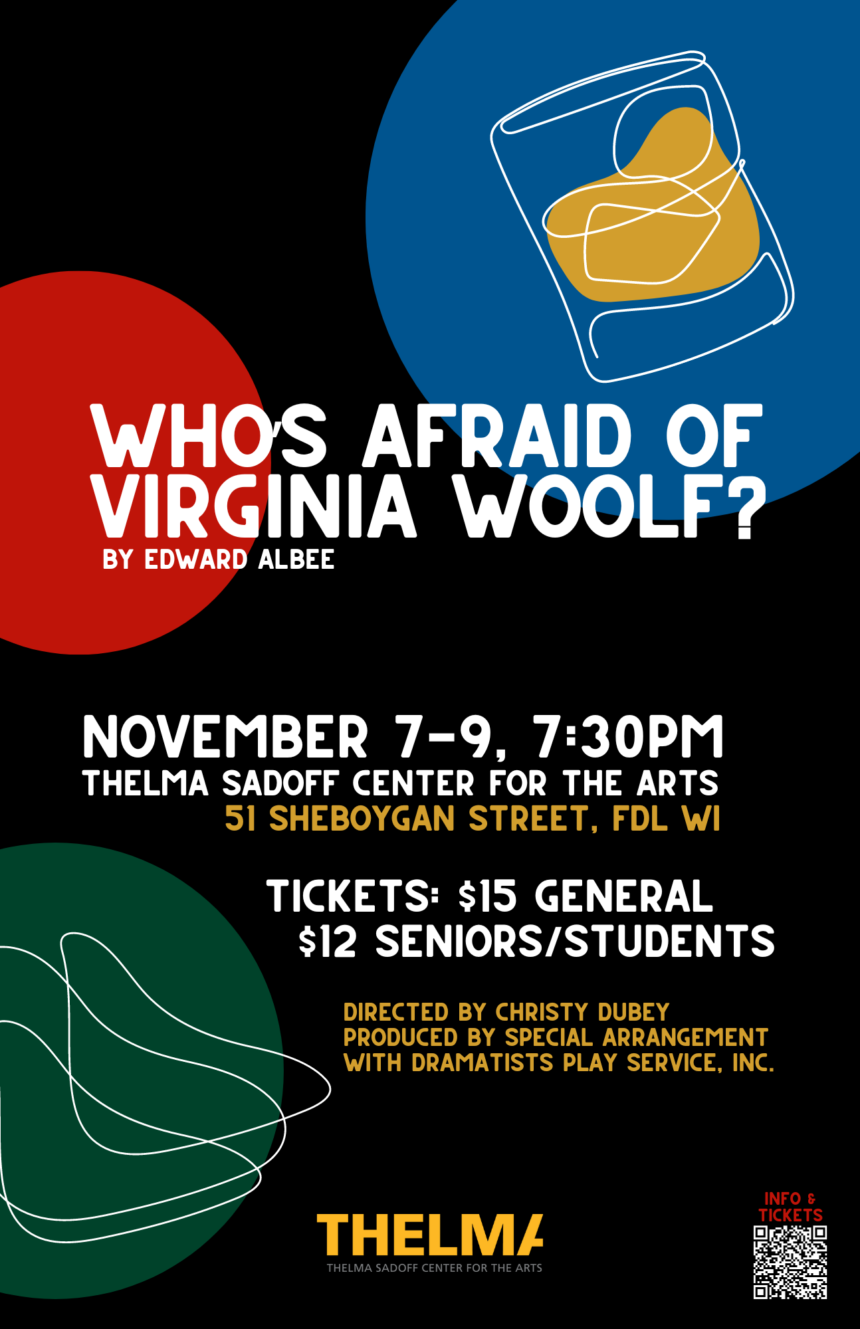 Virginia Woolf Poster Who’s Afraid of Virginia Woolf – Auditions